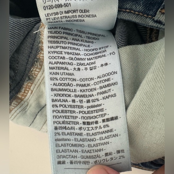 Levi's Anthropologie Made & Crafted High Rise 721 Skinny Jeans Side Stripe 27/30 - Picture 8 of 11